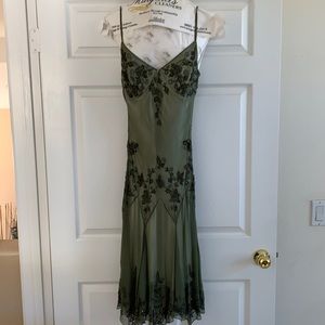 Beaded cocktail dress by Papell Boutique. Size 10